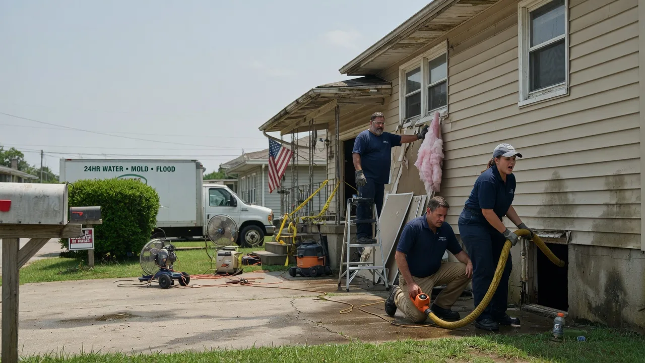 Water Damage Repair in New Holland, OH near me